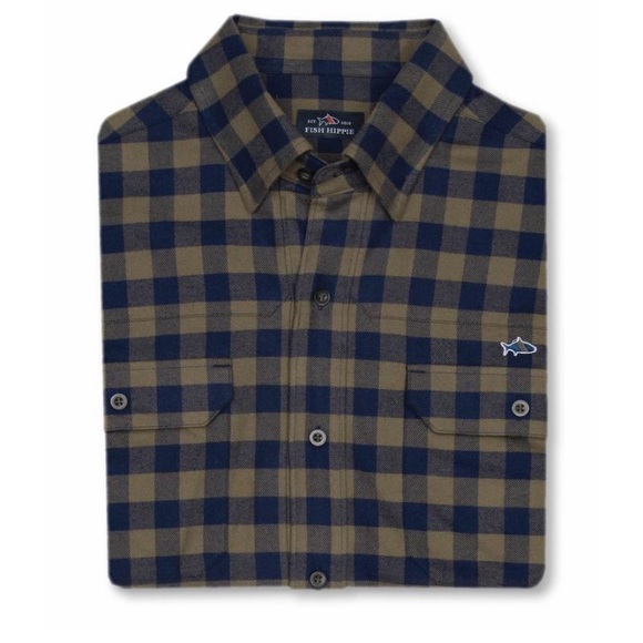 Fish Hippie Flannel - Picture 2 of 2